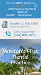 Mobile Screenshot of firstwestondentist.com